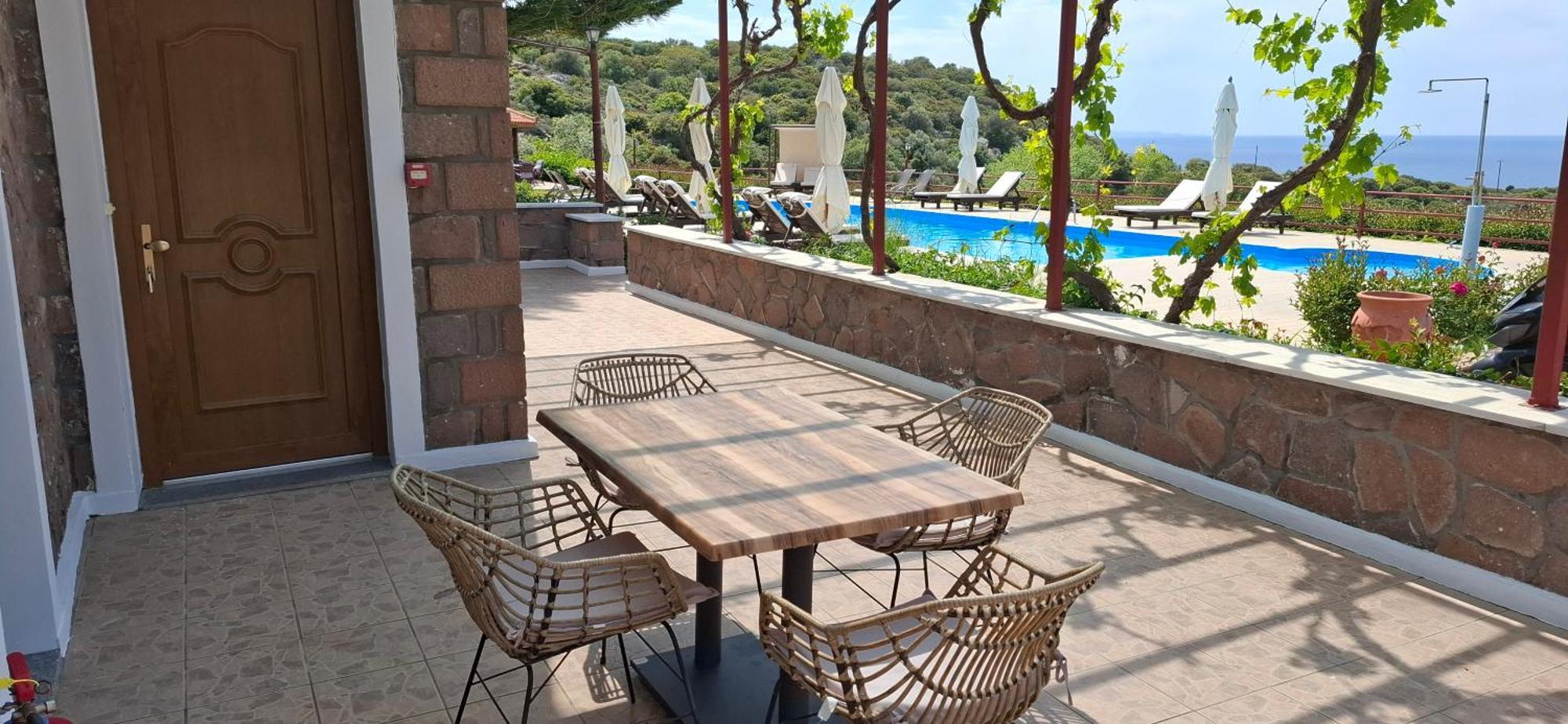 מית'ימנה Molivos Castle Apartments מראה חיצוני תמונה